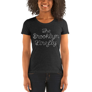 THE BROOKLYN FIREFLY Chainstitch Ladies' short sleeve t-shirt